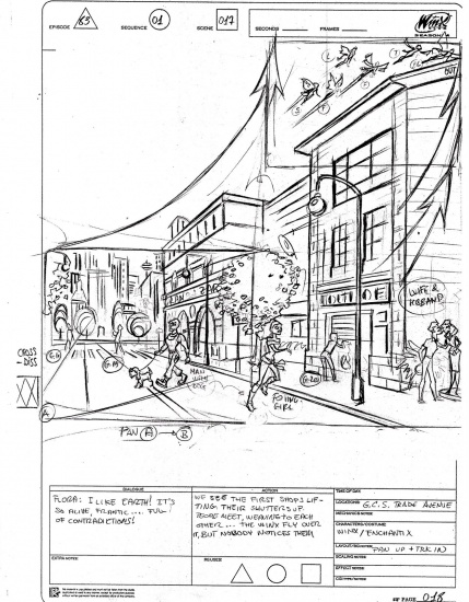 Раскадровка серии из 4го сезона