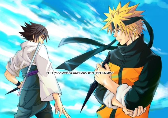 Саске и Наруто