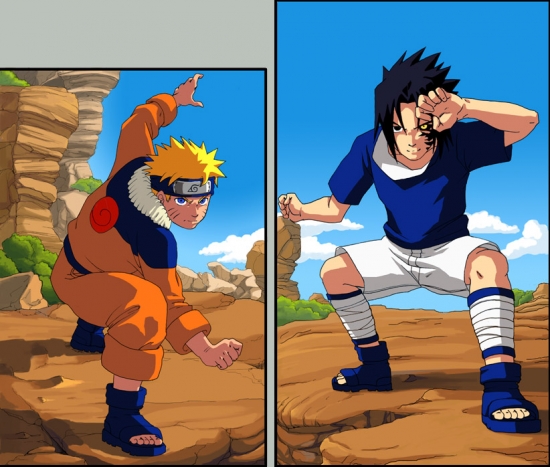 Naruto vs Sasuke