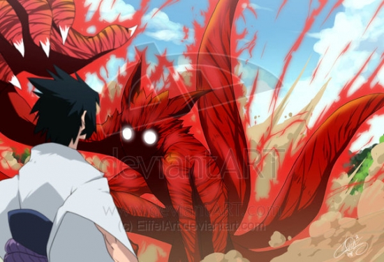 Наруто против Саске