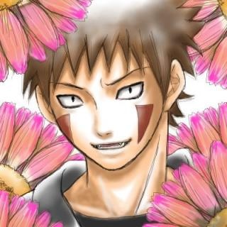 Киба в цветах