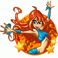 Блум, стикер с мейла, но подойдет как аватарка ^^