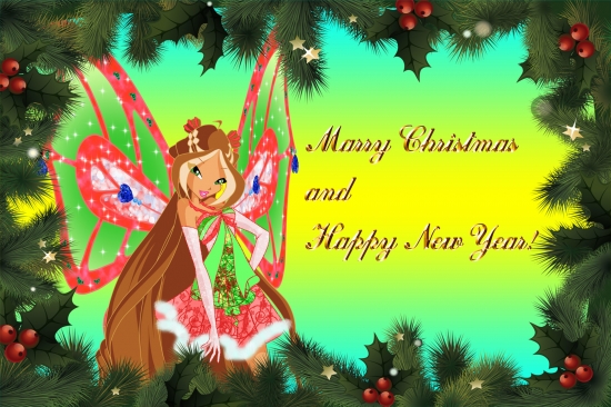 Flora New Year and Xmas