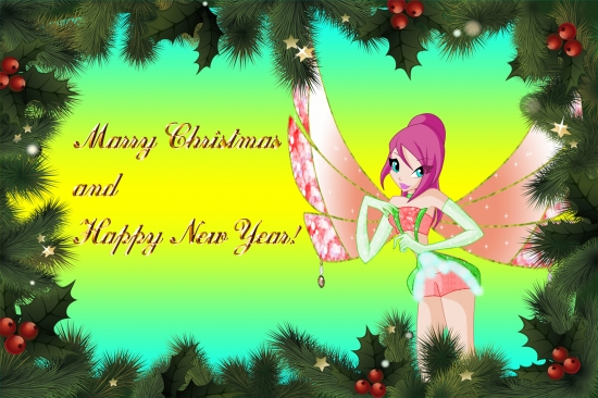 Tecna New Year and Xmas