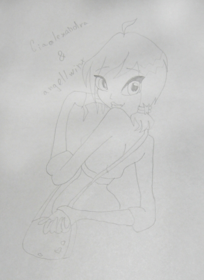 Рисунок Текны от angellwinx