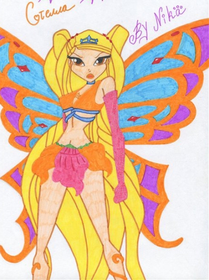 Рисунок Стеллы от Bloom9