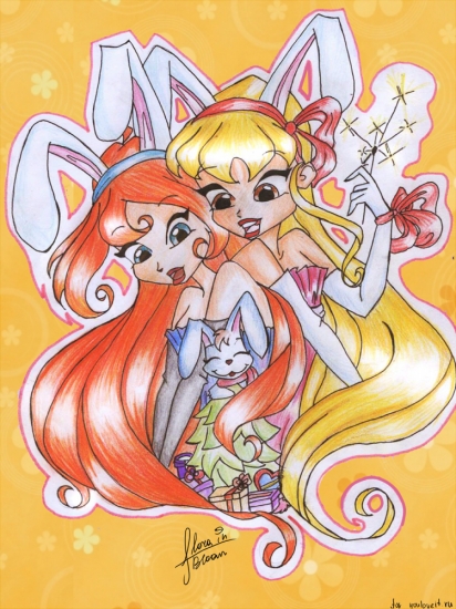 Фанарт победитель конкурса, автор Flora In Bloom