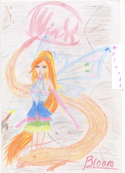 Рисунок Блум от florkka