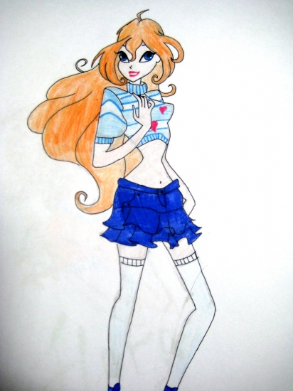 Рисунок Блум от anin94