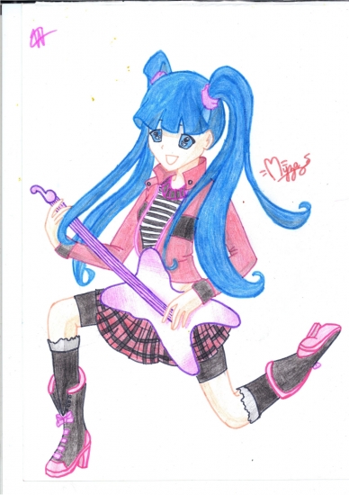 Муза в стиле Аниме!