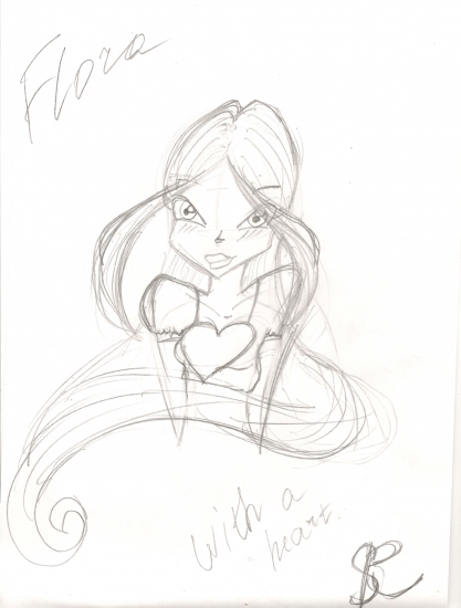 Flora With a heart