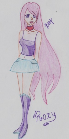 Рокси в аниме стиле от Джейн Волтури