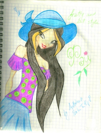 Fai frutty and hat style