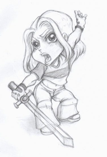 Скай фанарт