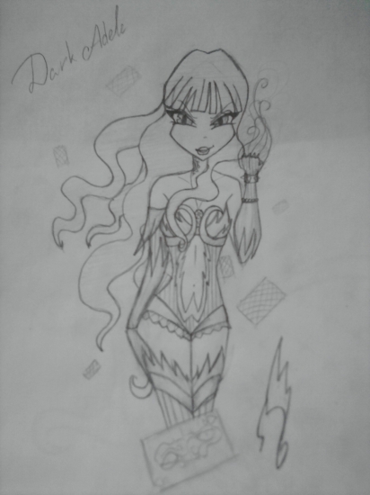 Адель в боевом костюме by KattyLap