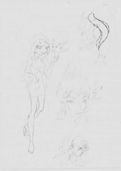Скетч winx