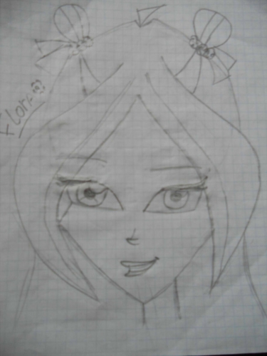 Скетч Флоры в Беливиксе