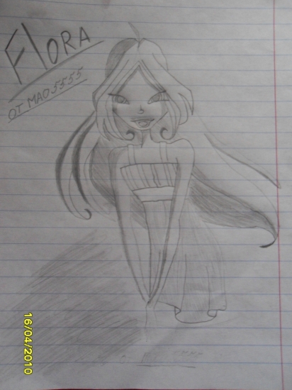 Рисунок Флоры от  МАО5555