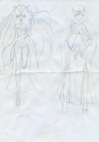 Элис в  традиционной и боевой форме