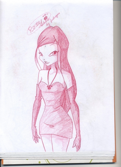 рокси скетч by fantazyme
