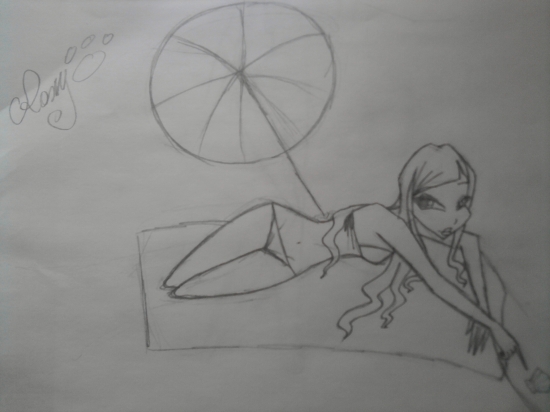 Рокси на пляже by KattyLap