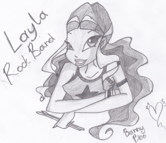 Layla of Rock Band by Banny Boo