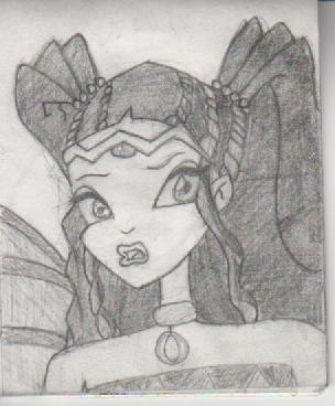 Рисунок Лейлы от Mortred