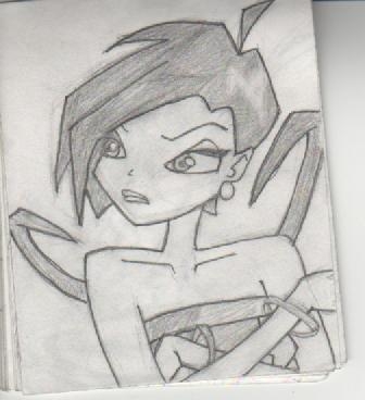 Рисунок Техны от Mortred