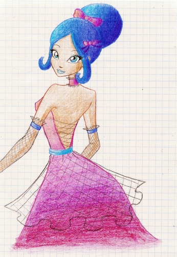 Fragrance dress for ball