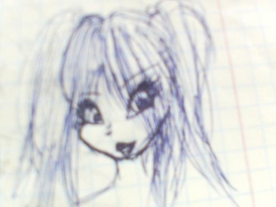 Интересный рисунок в стиле винкс