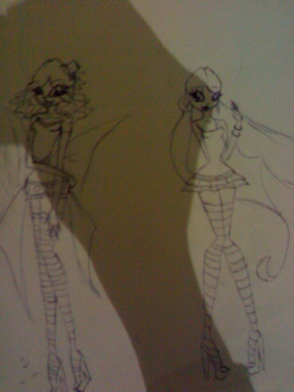 Линк и Фью. Персонажи из моего комикса