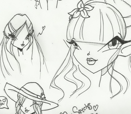 Winx,придуманные персонажи