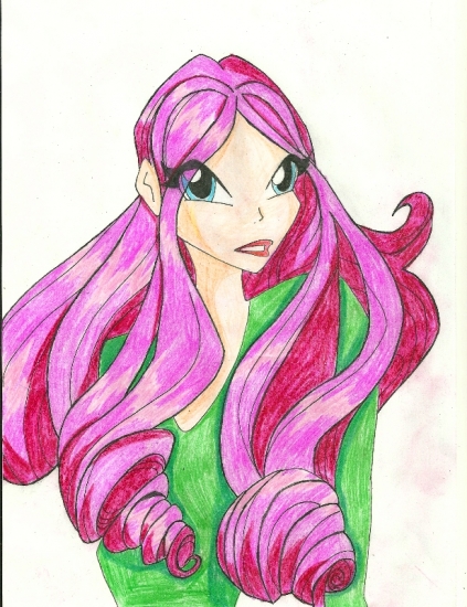 Новая причёска Текны