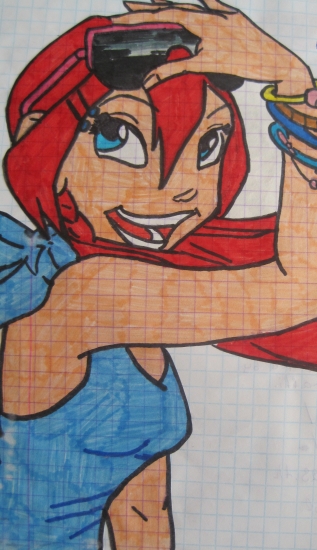 Рисунок Блум от Bloomwinx1012