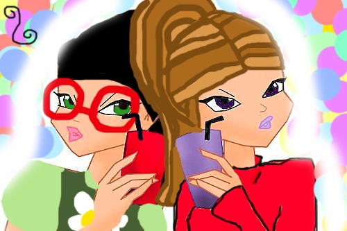 Милли и Элоиза,на свадьбе