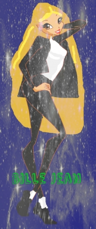 Стелла в стиле Bille Jean