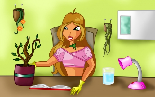 Флора на садоводстве