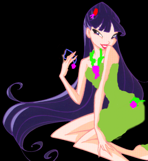 Муза в платье