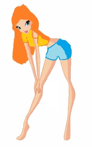 Мирочка на пляже