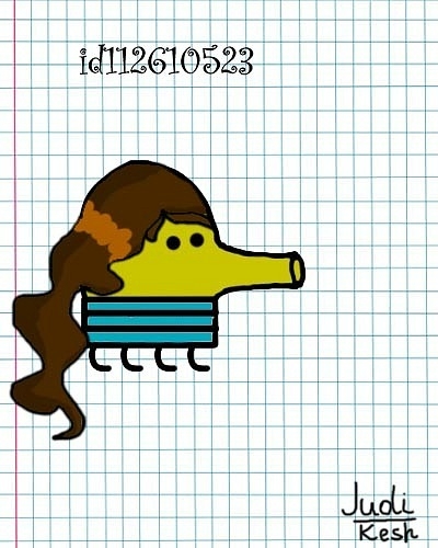 Лейла  в стиле Doodle Jump