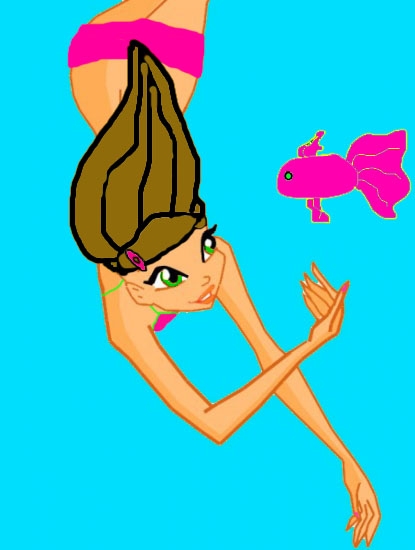 девушка - русалка