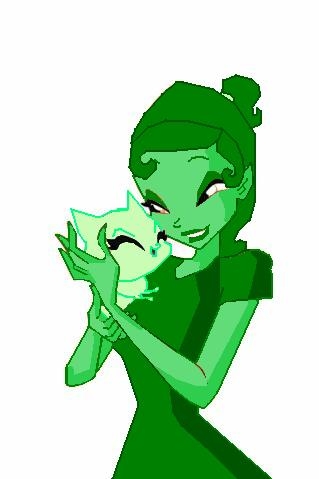 Фея в стиле винкс с питомцем от Konnima