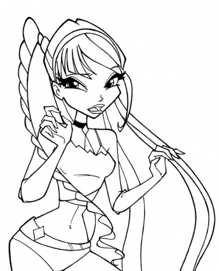 Уникальная Раскраска Беливикс Музы