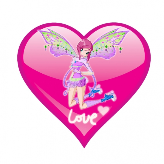 Картинка валентинка с Техной