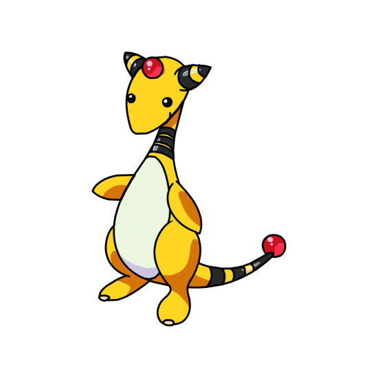 Картинка покемон Амфарос/ampharos