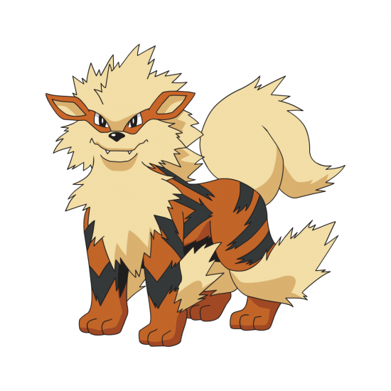 Картинка покемон Арканин/arcanine