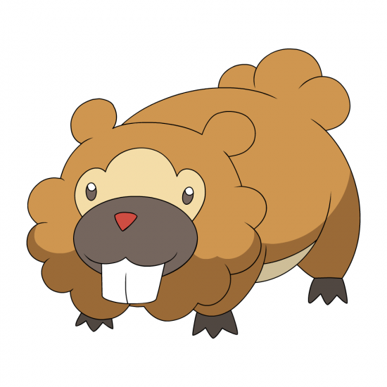 Картинка покемон Бидууф/bidoof
