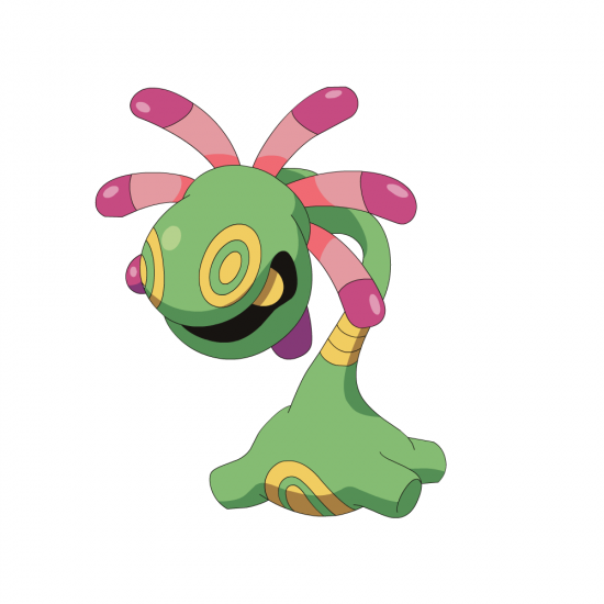 Картинка покемон Крадили/cradily