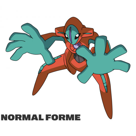 Картинка покемон Диоксис / deoxys