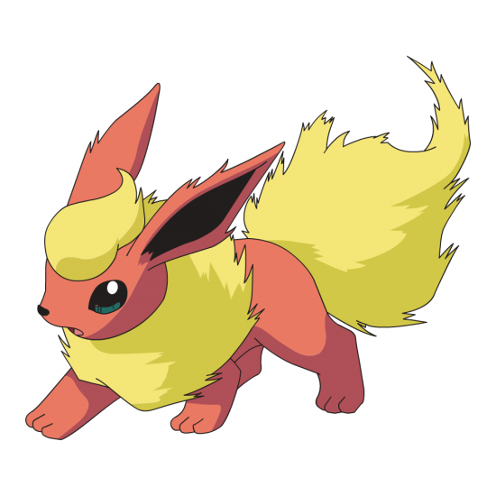 Картинка покемон Флареон / flareon
